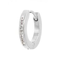 Earrings Marlù Woman Time to in Steel Zircone 2OR0059-W - 2OR0059-W